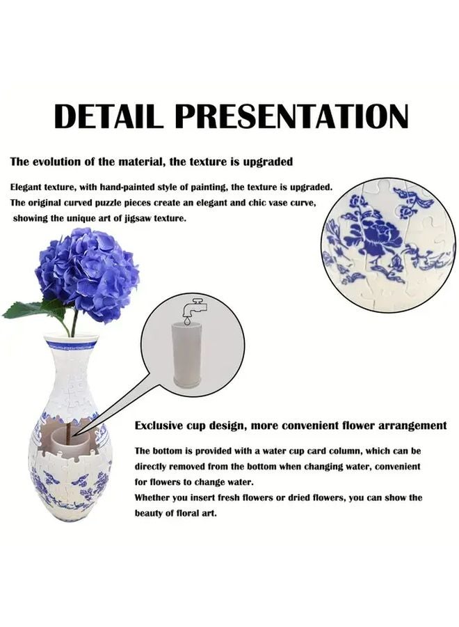 160 قطعة 3D فازة قلادة للأطفال DIY ترتيب الزهور ديكور هدية بيت إبداعية - Image 5