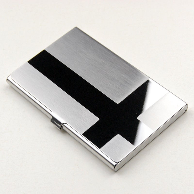 Hot Selling Stainless Steel Business Card Holder Slim Metal Card Case - Image 1