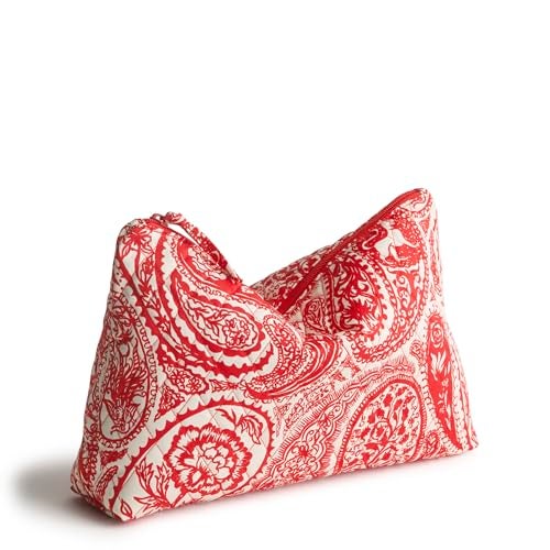 Vera Bradley Premium Cotton Large Pouch, Paisley Key - Image 2