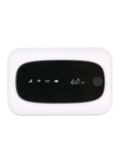 NIBEMINENT 4G LTE Portable Wi-Fi Router White/Black  - Image 1