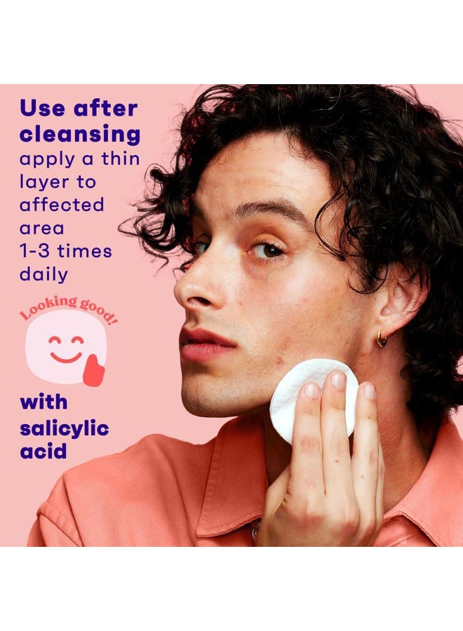 Clean & Clear Essentials Oil-Free Acne Toner, 2% Salicylic Acid Acne Treatment, Gentle Facial Toner for Pimples Cleanses Pores to Clear & Remove Blackheads, Fragrance Free, 8 fl. oz - Image 3