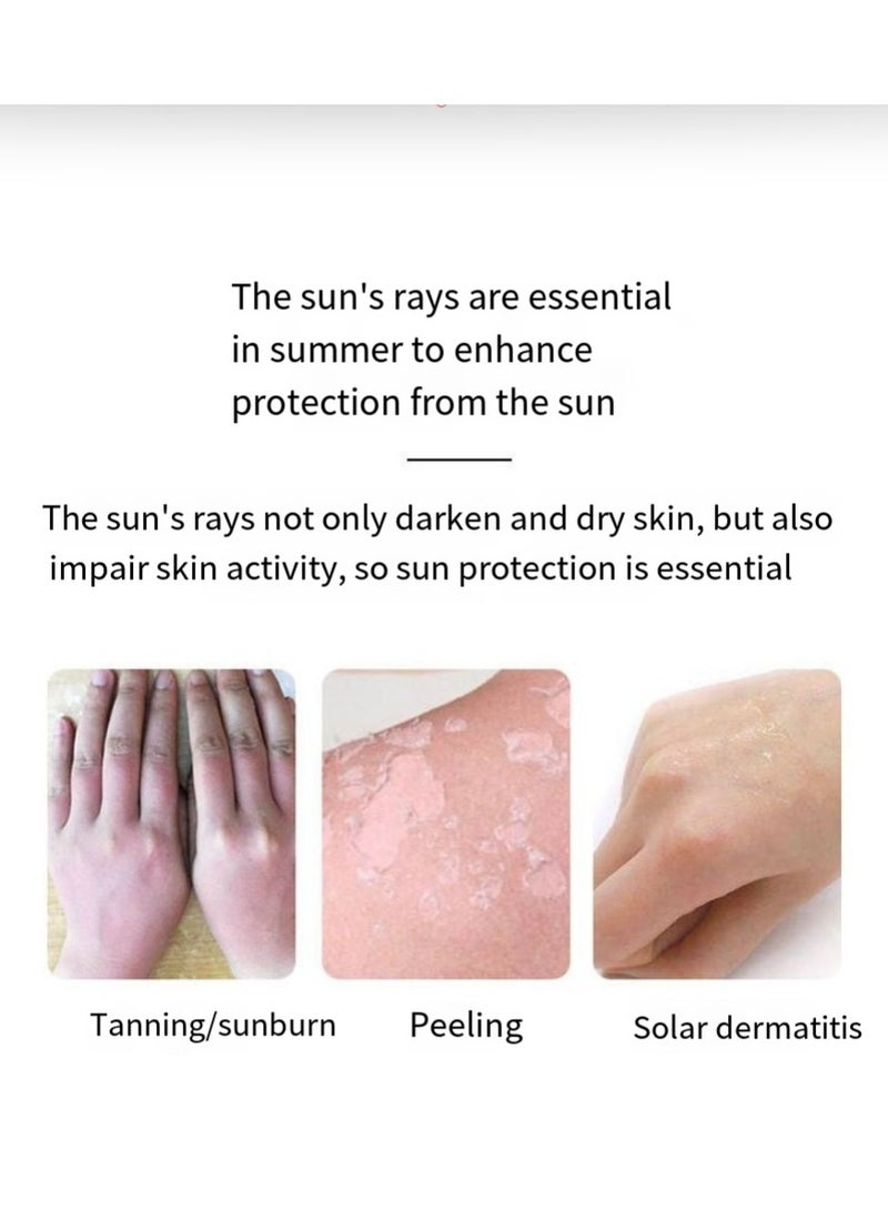 Sports Summer ice silk sunscreen and UV protection sleeves for men and women, summer thin and long ice silk gloves for cycling and driving  - Image 5