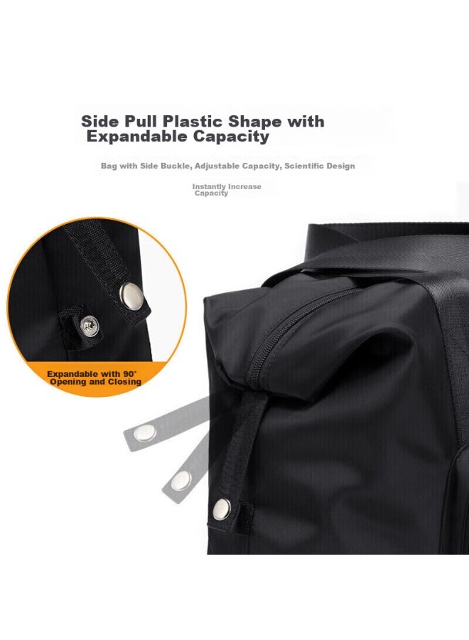 Golf Foldable Travel Bag, Luggage Bag For Men And Women, Handbag With Wet And Dry Separation, Sports Fitness Bag, Business Trip And Travel Bag - Image 3