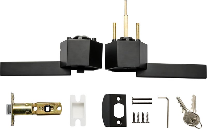 Berlin Modisch Zero Gravity Metro Series Entry Lever Door Handle Lock Set - Image 4