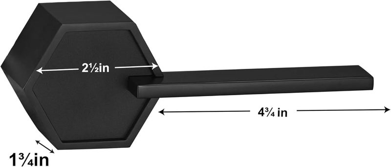 Berlin Modisch Zero Gravity Metro Series Entry Lever Door Handle Lock Set - Image 5