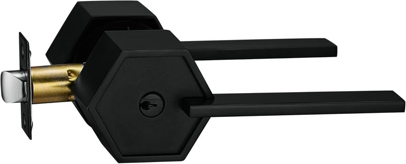 Berlin Modisch Zero Gravity Metro Series Entry Lever Door Handle Lock Set - Image 1