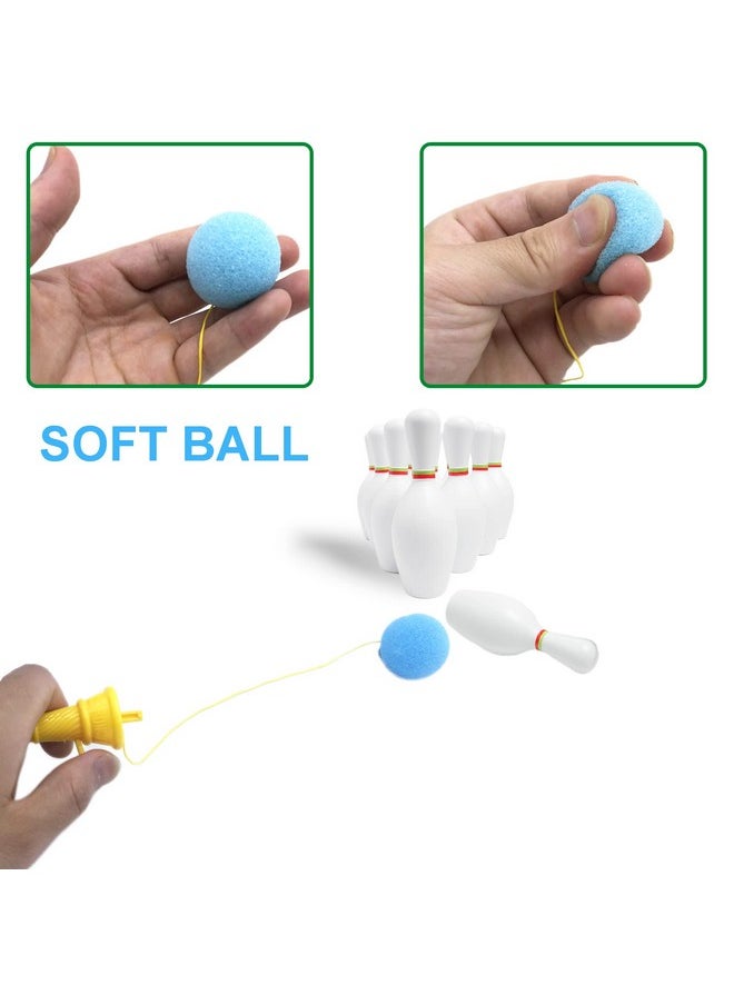 Meirrnyyu - 24 Pcs 4Inch Ice Cream Foam Ball Launcher,Mini Ice Cream Cone Shooter Toys For Kids,Children,Carnival Prize,Party Favors - Image 1