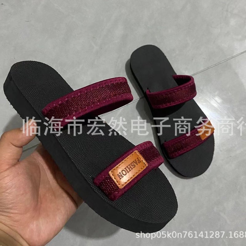Casual Fashion Indoor Outdoor Breathable Mesh Slippers Soft Bottom Beach Women'S Slippers - Image 5