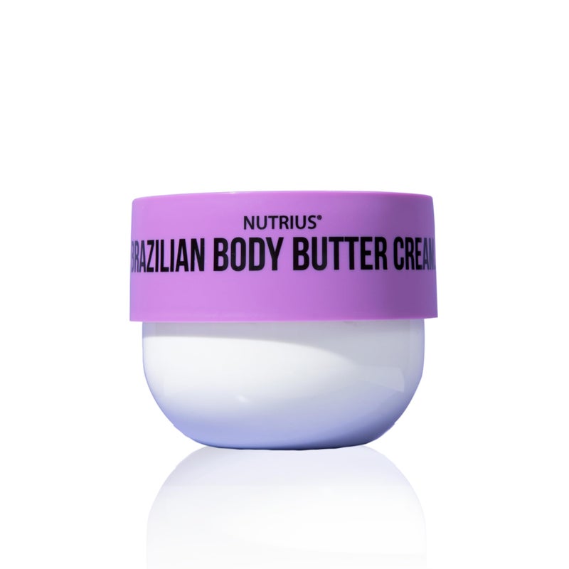 Nutrius Brazilian Body Butter Cream Botanical Bliss - Infused with Exquisite Botanicals for Luxurious Hydration and Nourishment - Unveiling Your Skin's Natural Radiance - 6 FL OZ - Image 1