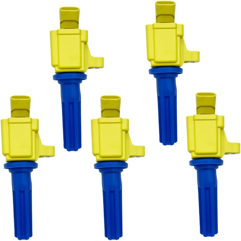 GP POWER Ignition Coil Set of 5 - Compatible with Multiple Vehicle Models - Image 1