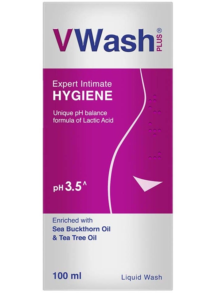 في ووش خبير النظافة الحميمة غسول نسائي مناسب لجميع أنواع البشرة 100مل. - Image 1