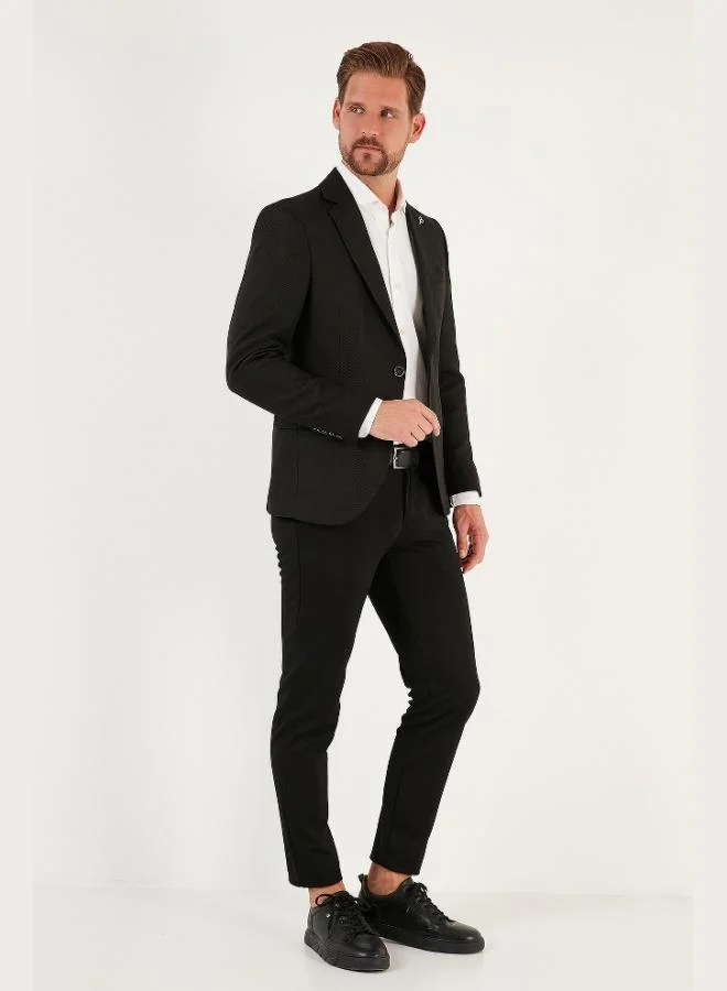 Buratti  Buratti Slim Fit Single Slit Buttoned Blazer Jacket Men's JACKET 2163763 for Men | Best Price UAE