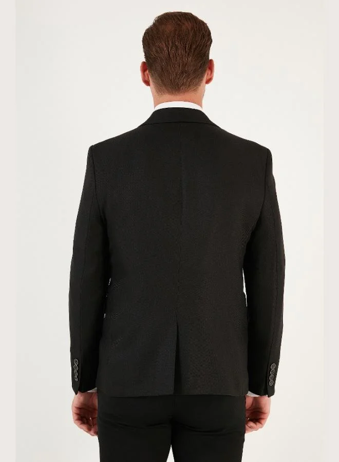 Buratti  Buratti Slim Fit Single Slit Buttoned Blazer Jacket Men's JACKET 2163763 for Men | Best Price UAE