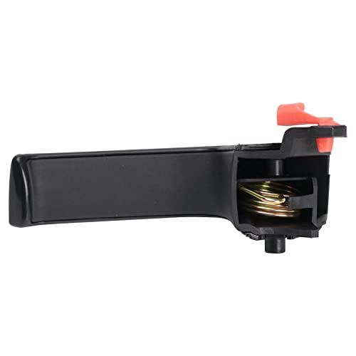 TRQ Passenger Side Interior Door Handle - Black, Compatible with 2009-2018 Dodge Ram 1500, 2010-2019 Ram 2500, 3500, 4500, 5500 - Image 4