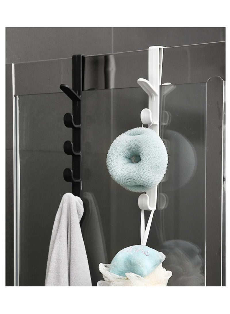 Sunspire 5-Tier Door Hook Organizer Hooks Backpack Tote Door Hooks, Set of 2 (Black)  - Image 4