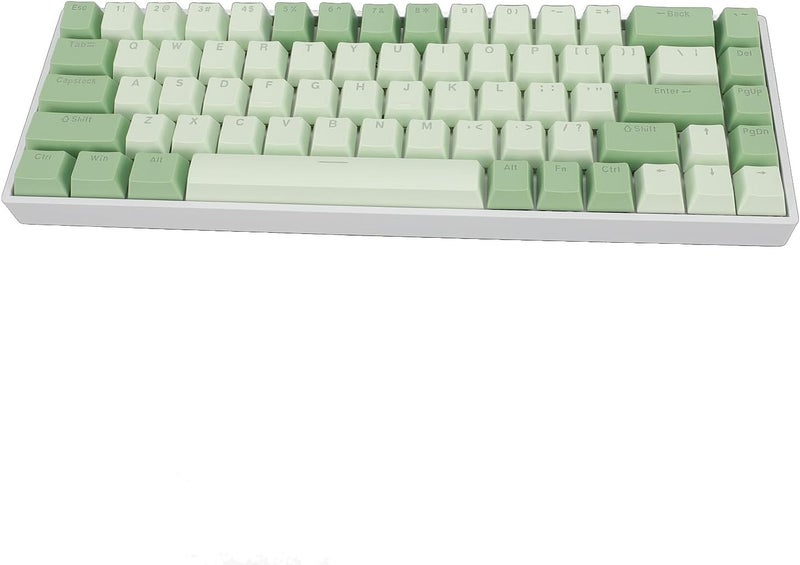 Asixxsix 60% Mechanical Keyboard, 68 Keys RGB Backlit Mechanical Keyboard with Red Switch for PC Computer, Full Key Hot Swap, USB Wired for Laptop - Image 4