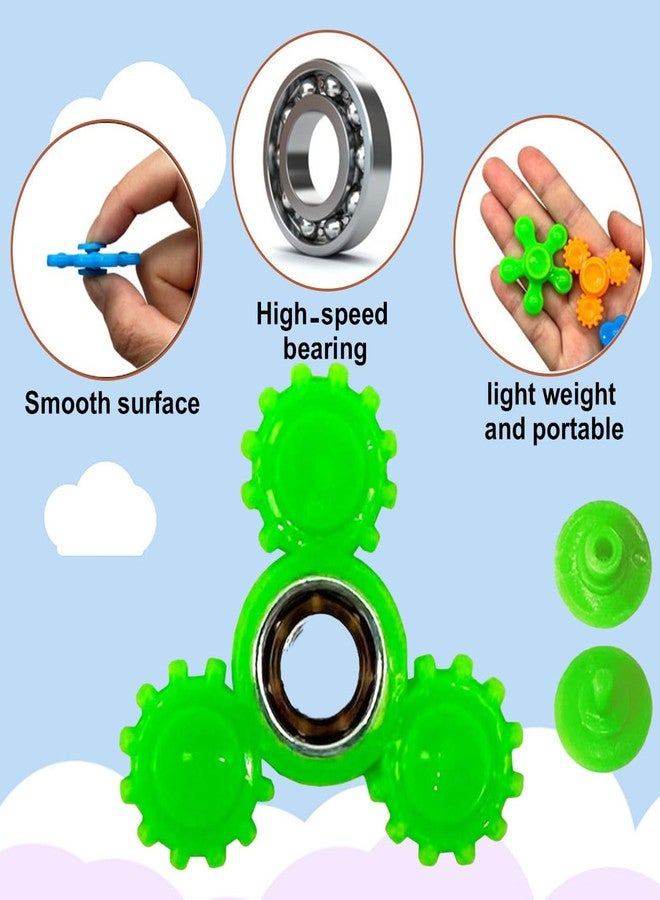 Sqlhrke 70 Pack Mini Fidget Spinner Toys,Stress Relief Sensory Toys,Birthday Gifts Party Favors for Kids Teens Adults,Christmas Goodie Bag Stuffers,Canival Treasure Box Toy for Classroom Prizes Supplies - Image 3