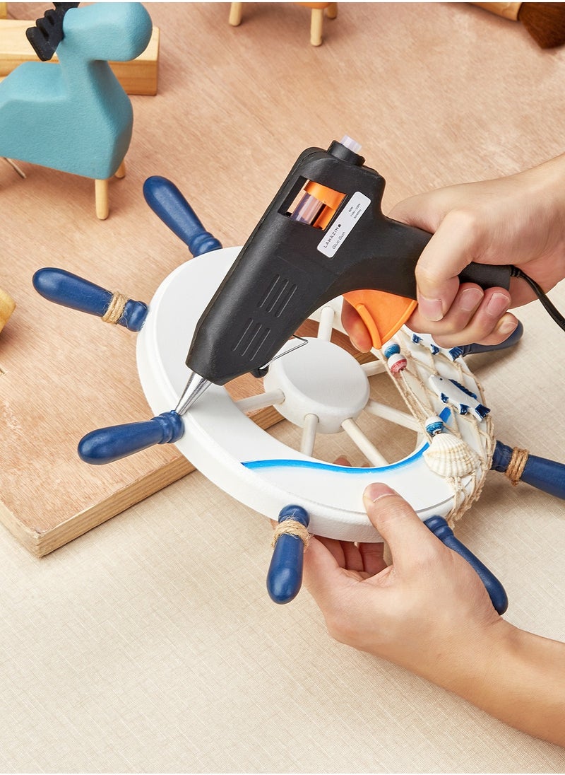 LAWAZIM Glue Gun -60Watts Black- Crafting and Repair Tool - Electric Hot Melt Precision Adhesive Glue Stick Gun for Office Art School Projects and Home Repairs -for DIY Industrial and Professional Use  - Image 5