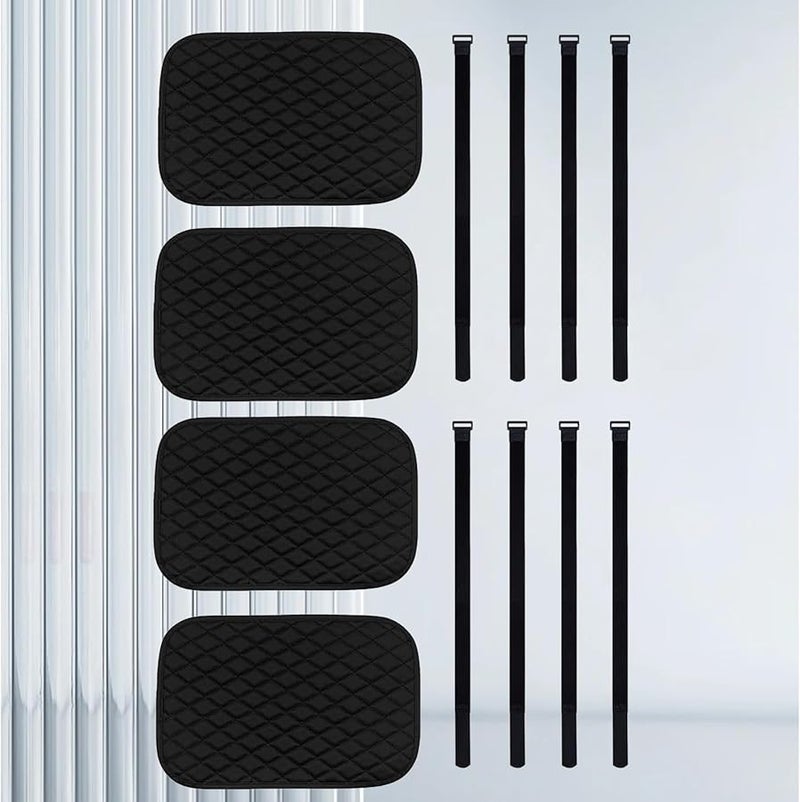 4 Pack Non Slip Ladder Pads Comfortable Foot Support for Loft Bed Dorm RV Home Indoor Outdoor Camping - Image 4