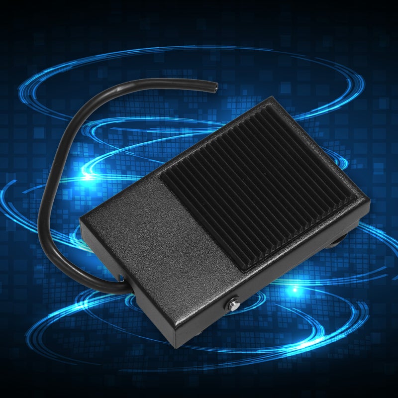 Heavy Duty Metal Skidproof Foot Pedal Switch Treadle Foot Switch Momentary Control 3 Wire NO/NC Auto Reset Switch - Image 5