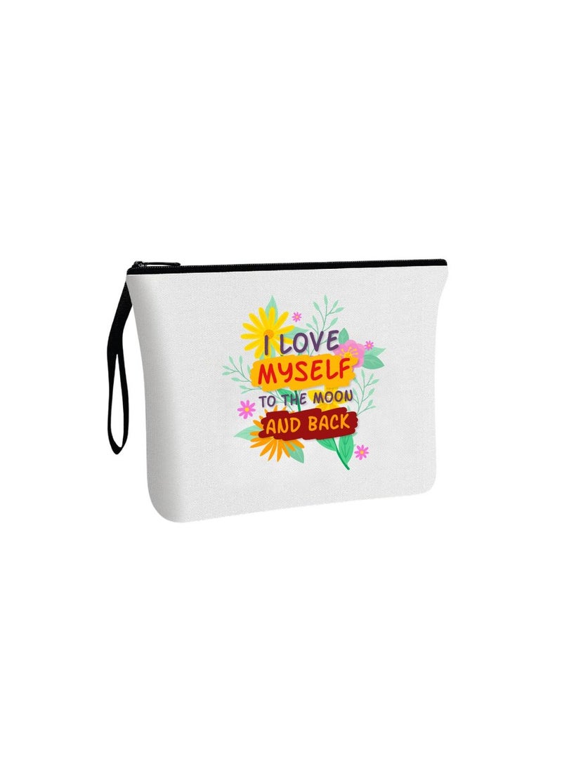 PRINTSHOP4ME International Women’s Day Cosmetic Bag–Durable And Travel-Friendly Toiletry Organizer–Gift For Women’s Day Events And Parties–Inspirational Women’s Themed Makeup Pouch - Image 1