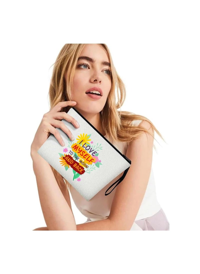 PRINTSHOP4ME International Women’s Day Cosmetic Bag–Durable And Travel-Friendly Toiletry Organizer–Gift For Women’s Day Events And Parties–Inspirational Women’s Themed Makeup Pouch - Image 3