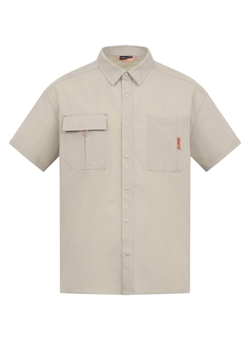 TOREAD Outdoor Short Sleeve Shirt - Lightweight Stretch Mountain Style  - Image 1