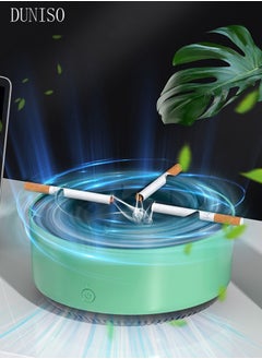 DUNISO Self extinguishing Ashtray 2 in 1 with Air Purifier Multifunctional Ashtray  Electronic Ashtray with Filter for Outdoor Home Office Indoor Decoration  - Image 1