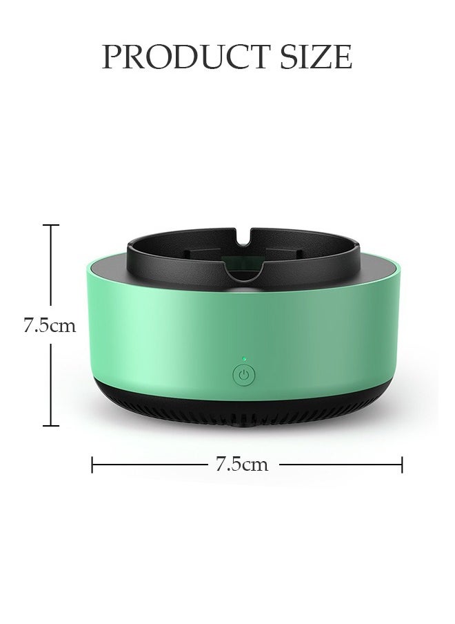 DUNISO Self extinguishing Ashtray 2 in 1 with Air Purifier Multifunctional Ashtray  Electronic Ashtray with Filter for Outdoor Home Office Indoor Decoration  - Image 4