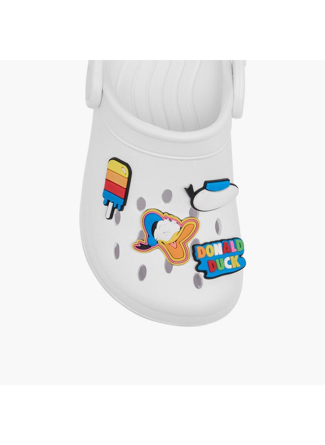 Disney Boys Donald Duck Applique Clogs with Backstrap  - Image 4