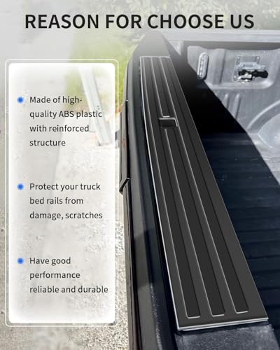 KARPAL Tailgate Molding Trim Compatible with Ford F150 2015-2020, Flexible Flex Step Cap Top Trim Protector Cover w/Release Button, Replaces FL3Z9940602B FO1904135 - Image 4