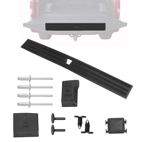 KARPAL Tailgate Molding Trim Compatible with Ford F150 2015-2020, Flexible Flex Step Cap Top Trim Protector Cover w/Release Button, Replaces FL3Z9940602B FO1904135 - Image 1