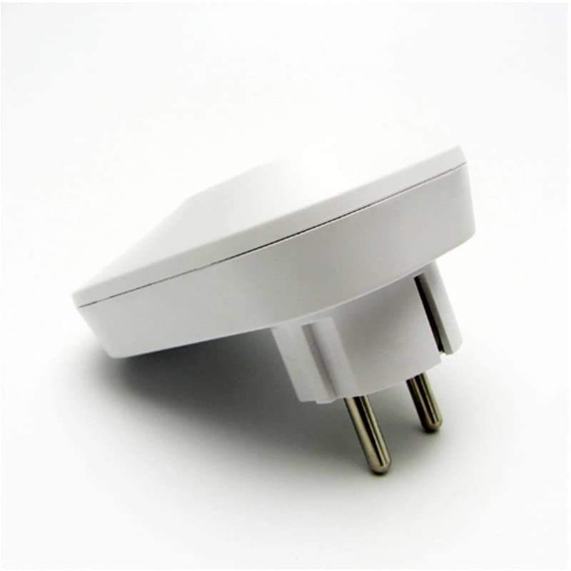 Smart plug work With Home Mate app, Alexa, Google, No Hub Required EU standard Wifi Socket, White