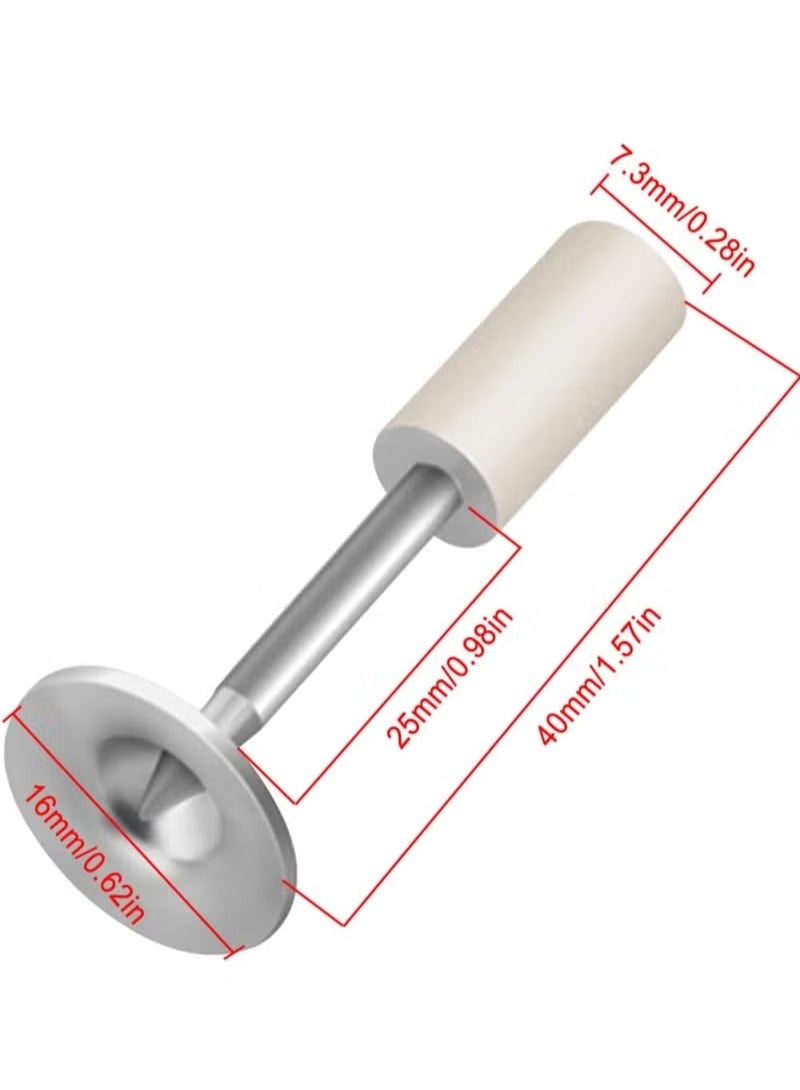 200 pcs Round Nails for Manual Steel Nail Gun, Nails for Wall Fastening Tool, Nail Gun Accessories for Concrete Ceiling， Cable Ducts， Fixed Slotting Device， Repair Tool， Home DIY - Image 2