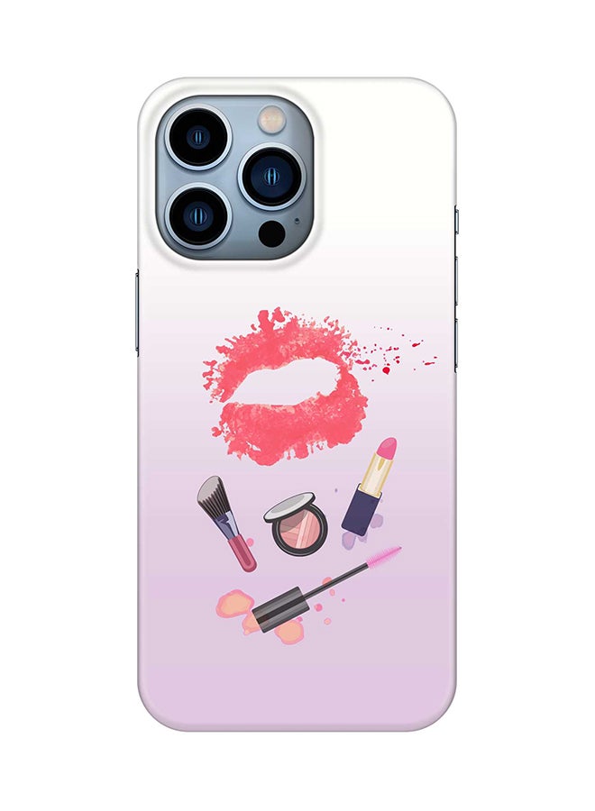 Stylizedd Case for iPhone 15 Pro Slim Snap Classic Series Mobile Cover Hard PC Shield Matte Finish Phone CasePrint - Makeup Kit - Image 1