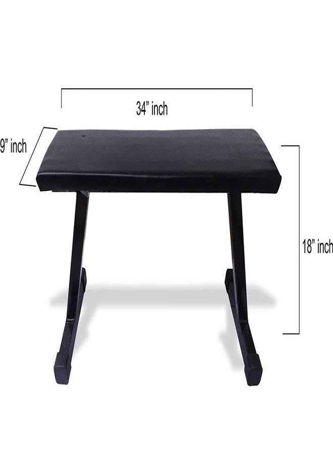 Encanto Xylofit Flat Weight Bench for Multipurpose Fitness Exercise Gym Workout, Heavy Bench for Home, Gym (Black) Weight Limit: 280 Kg - Image 3