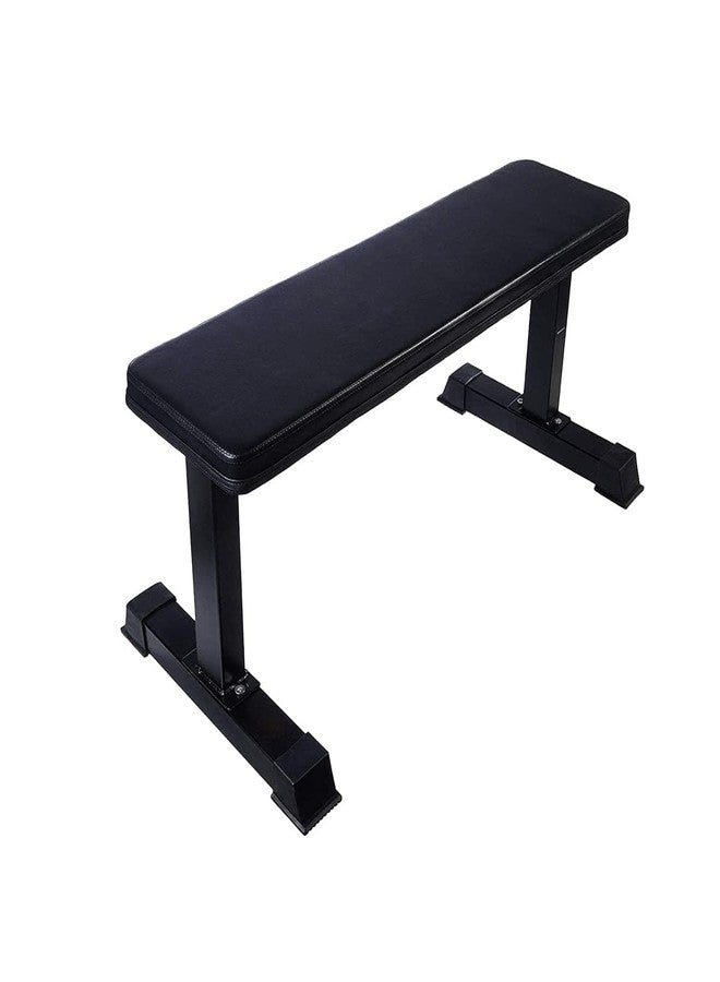 Encanto Xylofit Flat Weight Bench for Multipurpose Fitness Exercise Gym Workout, Heavy Bench for Home, Gym (Black) Weight Limit: 280 Kg - Image 1