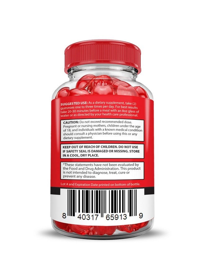 Justified Laboratories (3 Pack) Keto Crave Keto ACV Gummies Extreme 2000MG Keto Crave Keto Gummies Advanced Formula Apple Cider Vinegar with Pomegranate Beet Juice Powder B12 Vegan Non GMO 180 Gummys - Image 5