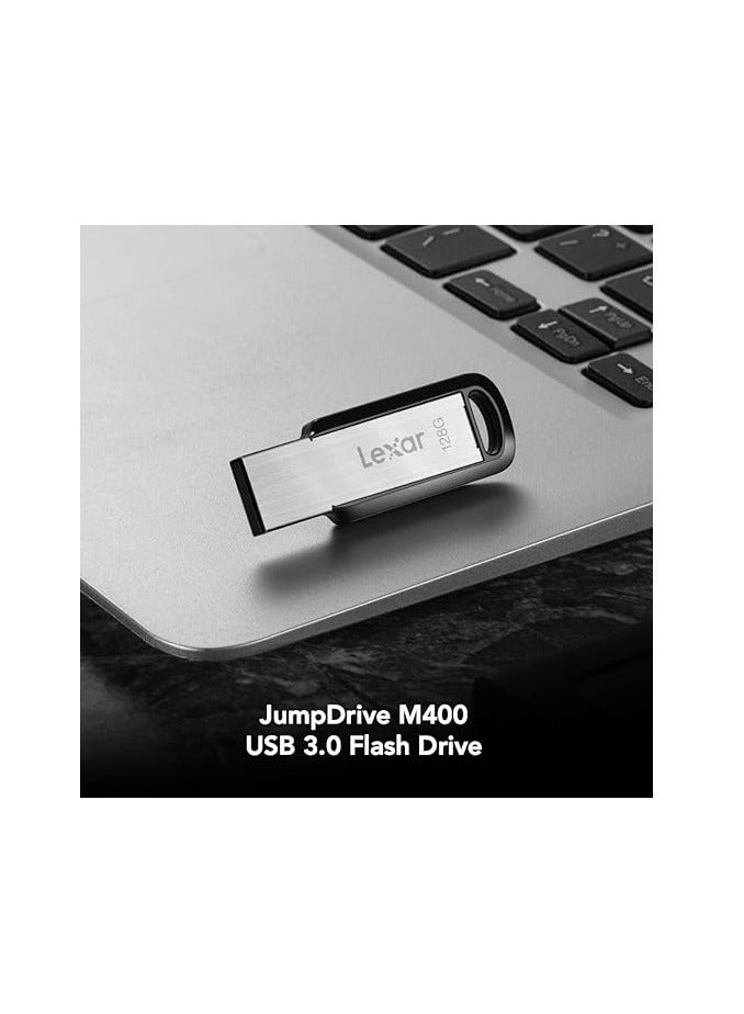 Lexar 128GB JumpDrive M400 USB 3.0 Flash Drive, Up to 150MB/s - Image 1