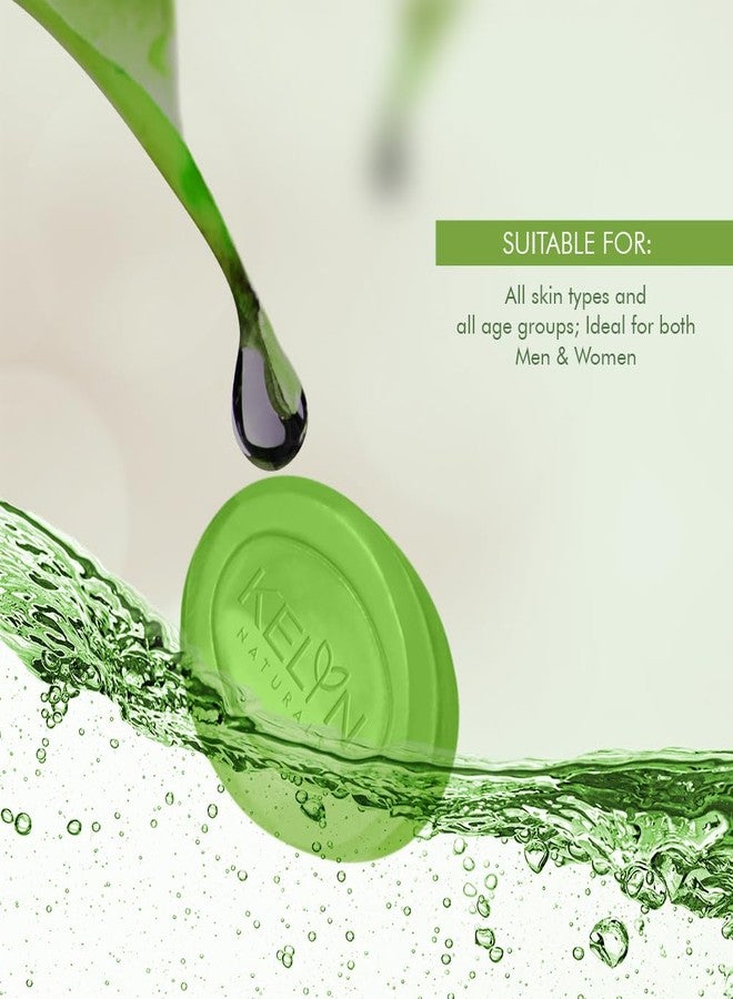 KELYN Natural Bathing Soaps (75 gm each, Pack of 4) | Aloe Vera Bathing Bar | Pure & Gentle Glycerine Soaps for Deep Cleansing, Moisturizing and Naturally Glowing Skin - Image 4
