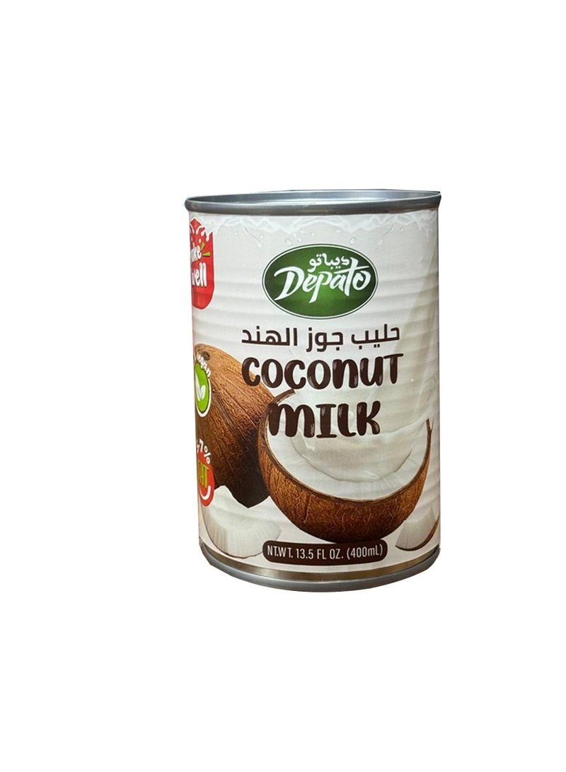 Depato Coconut Milk 400ml – Premium Quality, Vegan & Dairy-Free – Ideal for Cooking, Desserts & Smoothies (5-7% Fat) - Image 1