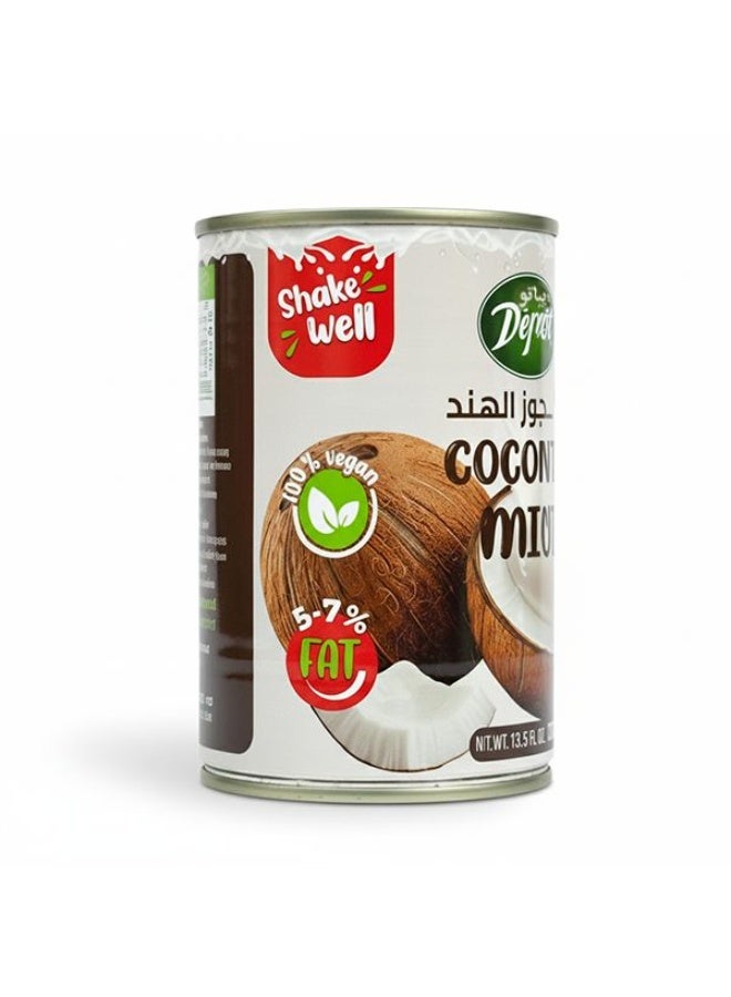 Depato Coconut Milk 400ml – Premium Quality, Vegan & Dairy-Free – Ideal for Cooking, Desserts & Smoothies (5-7% Fat) - Image 3