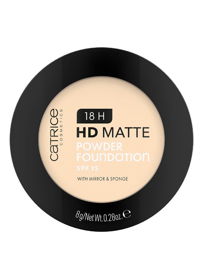 Catrice - 18H HD Matte Powder Foundation 008C - Image 1