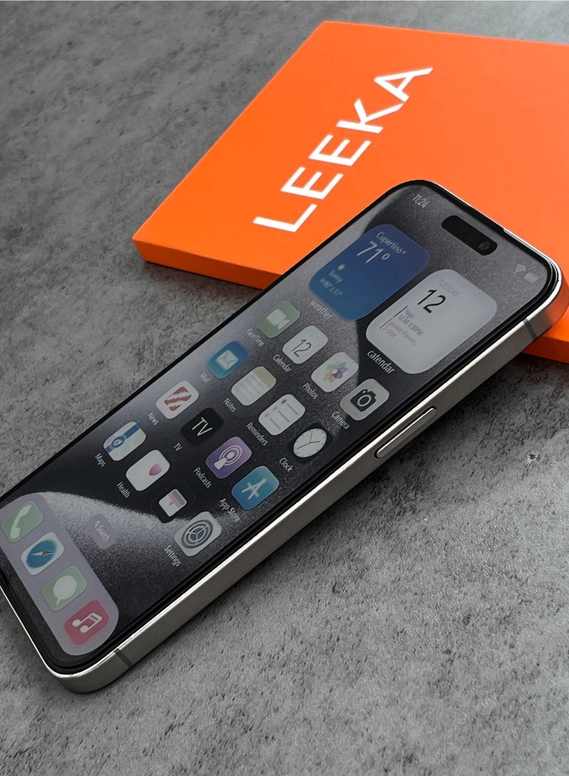 LEEKA iPhone 14 Plus Pack for iPhone 14 Plus HD Glass + Camera 9H Lens glass protector Bubble Free Anti-scratch Ultra Clear full screen anti finger print protection with free Easy Installation kit and wipes tempered glass - Image 4