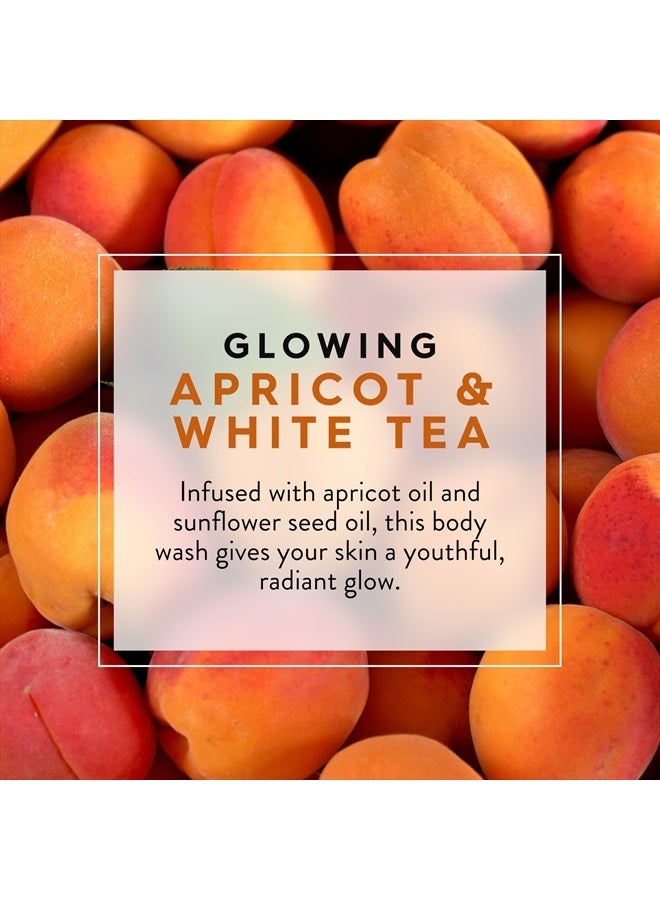 Jason Apricot and White Tea Glowing Body Wash, For a Gentle Feeling Clean, 30 Fluid Ounces - Image 3