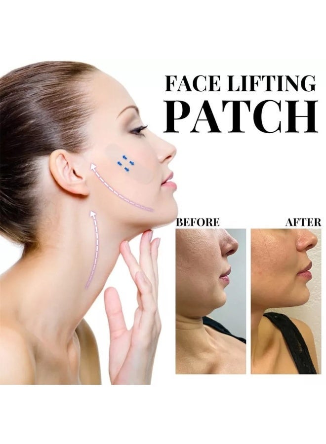 Face, neck, and jawline lifting patches that conceal any sagging or wrinkles in the cheek area. Set of 40 pieces. - Image 2