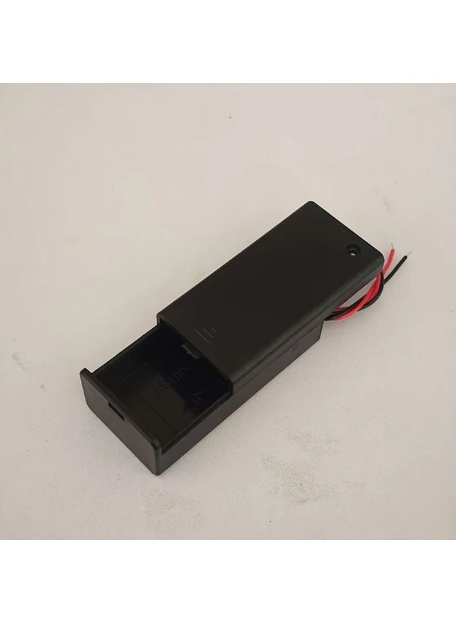2PCS Battery Box Set With Lid And Wires 9V Battery Storage Holder For Home Use - Image 4