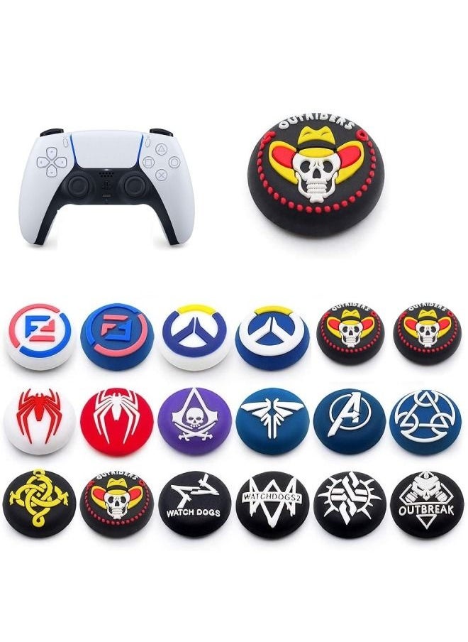 YONK - Controller Silicone Thumb Grip Cap Joystick Thumbstick For PS5 & PS4 (YO50) - Image 1