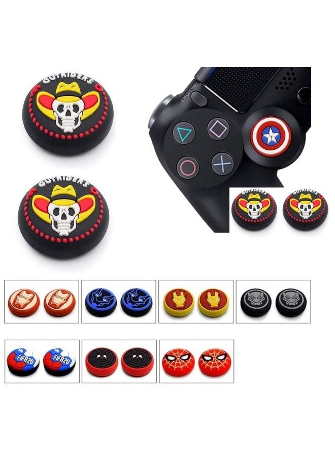 YONK - Controller Silicone Thumb Grip Cap Joystick Thumbstick For PS5 & PS4 (YO50) - Image 1