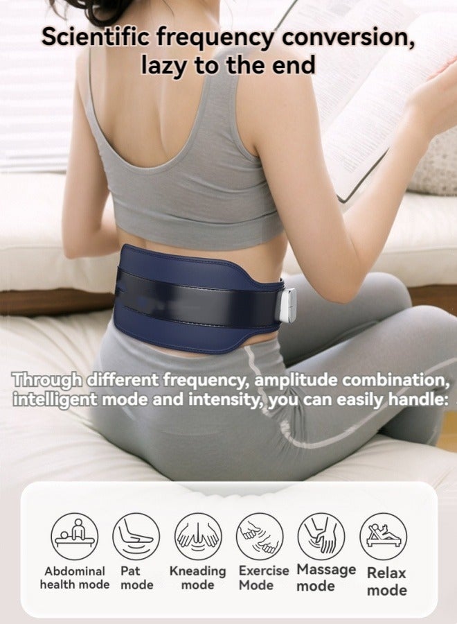 M MIAOYAN EMS massage belt charging heating waist protector electric pulse fat removal abdominal instrument micro current heating belt  - Image 1